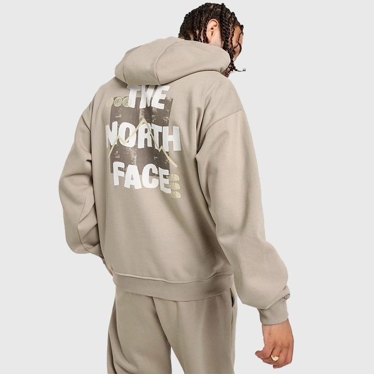 North Face Sobretta Tracksuit Mushroom Grey image 2